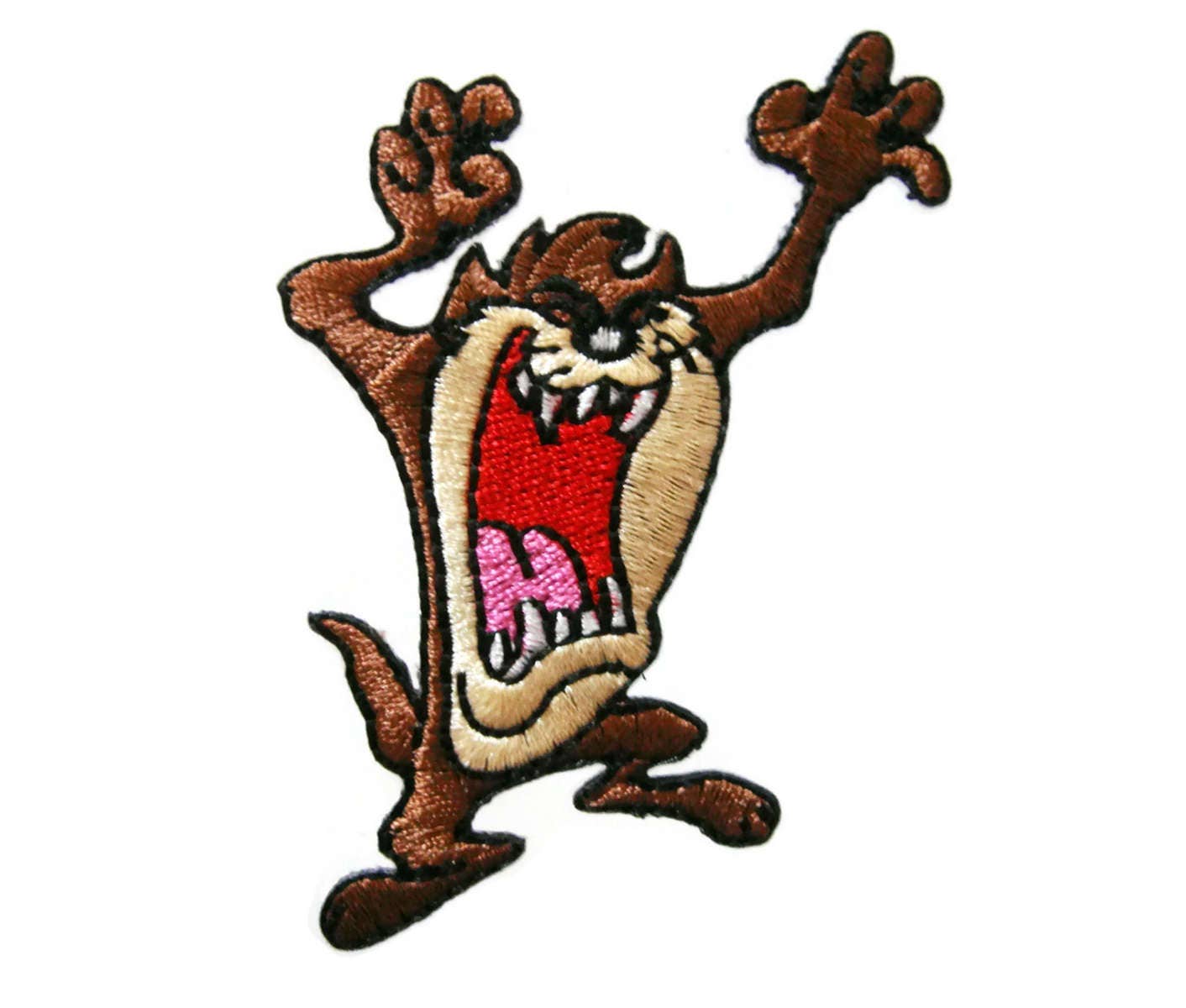 Taz Tasmanian Devil Looney Tunes Patches Applique Embroidered