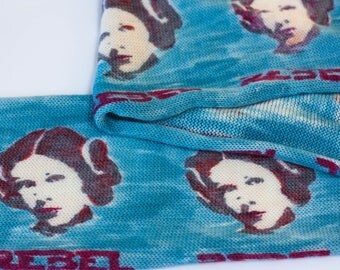 Rebel Rebel - hand painted sock blank - Leia