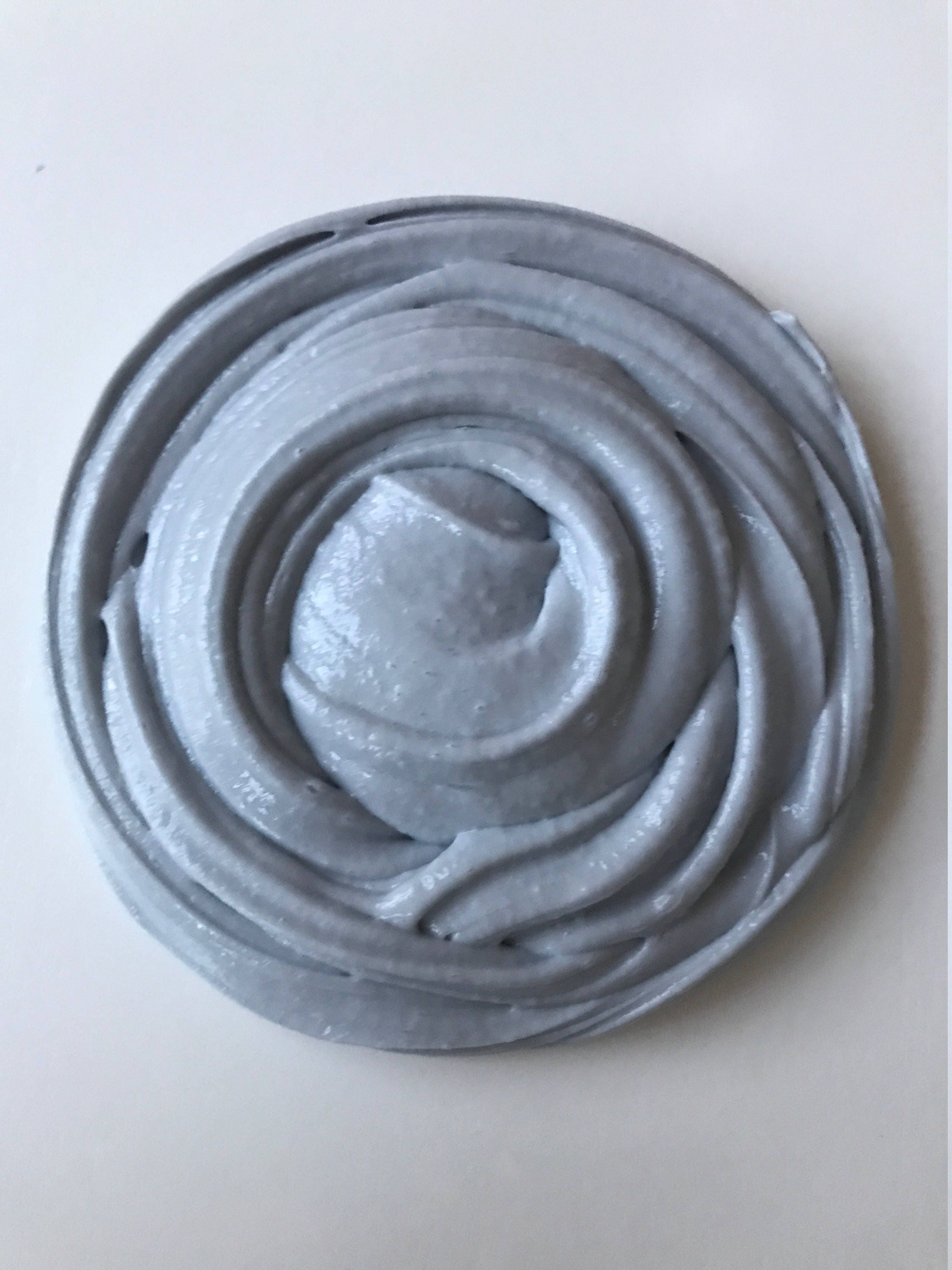 Gray milky slime