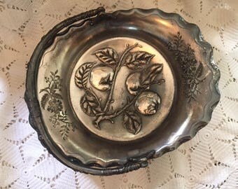 Pairpoint Quadruple Silverplate Basket