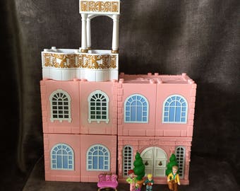 Vintage Polly Pocket Bluebird Dream Builders Deluxe Mansion