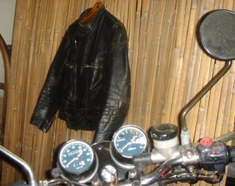 Leather jacket brand Harro original race vest cult