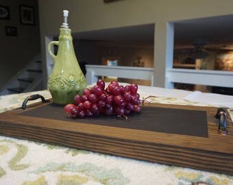 Solid Pine Chalkboard Tray