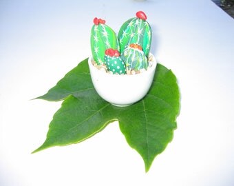 handmade painted stones