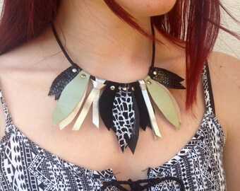 Necklace amber