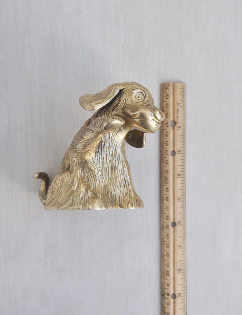 brass dog figurines