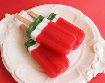 Soap Ice Cream Watermelon - Soap Pop, Soapy Pop, Ice Cream Soap, Dessert Soap, Fruit Soap, Dessert Soap, Soap Favors, Teen Gift, Soap Favors