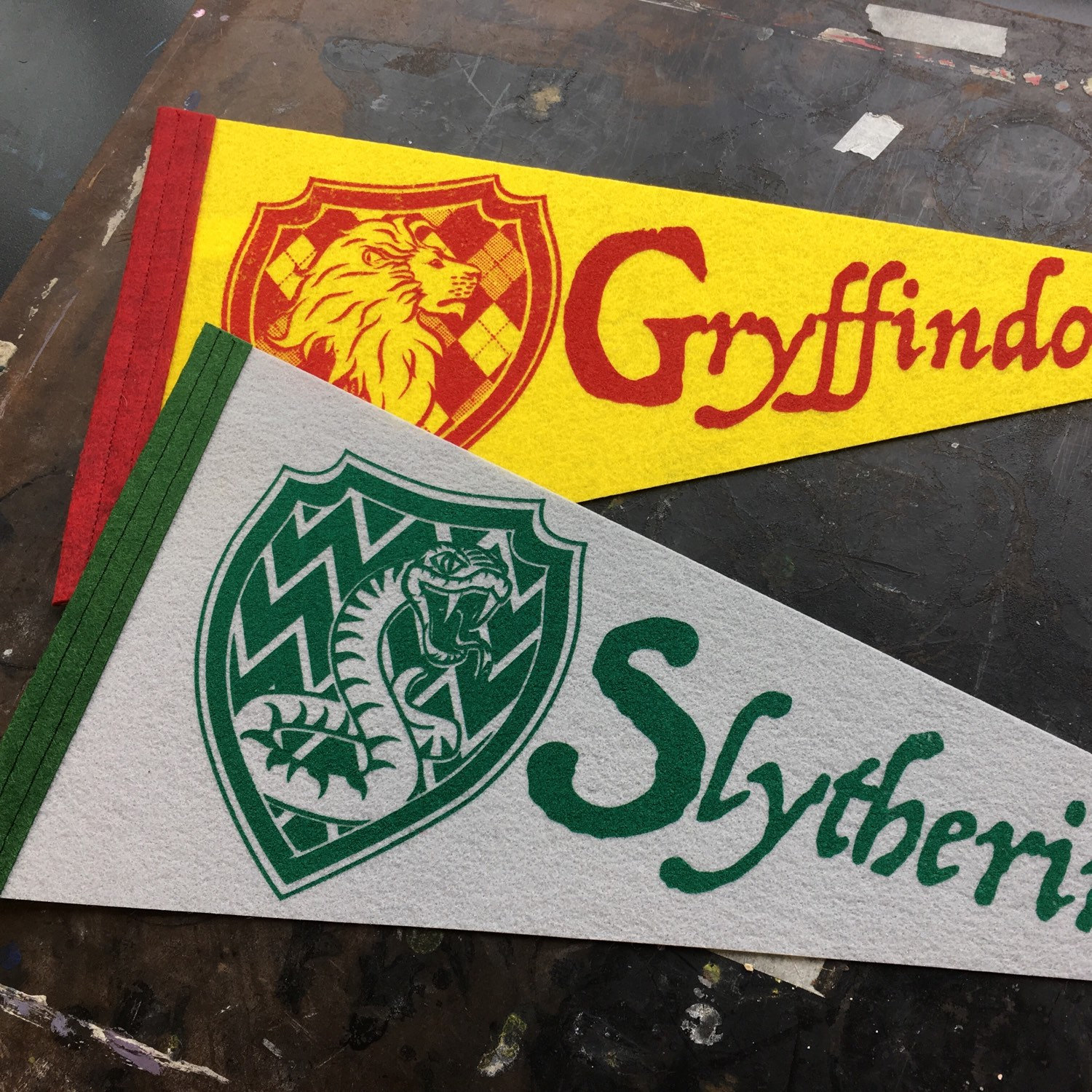 Hook & Loop pennants by hookandloop on Etsy