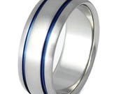 Titanium Wedding Bands and Unique by TitaniumRingsStudio on Etsy