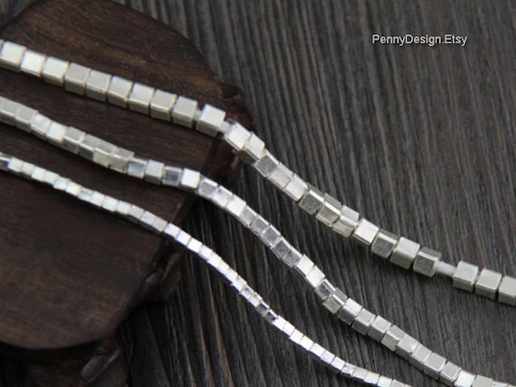 50pcs thai hill tribe silver cube hilltribe handmade faceted spacer kb002 50pcs thai hill tribe silver cube hilltribe handmade faceted spacer kb002