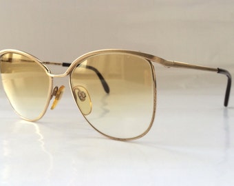 80s Vintage German Rodenstock Small Round Frame Sunglasses Small Head Size