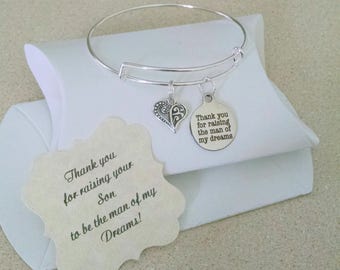Mother In Law, Mother In Law Gift, Mother Of The Groom, Thank You For Raising The Man Of My Dreams, Mother Of The Bride, Mother of Groom