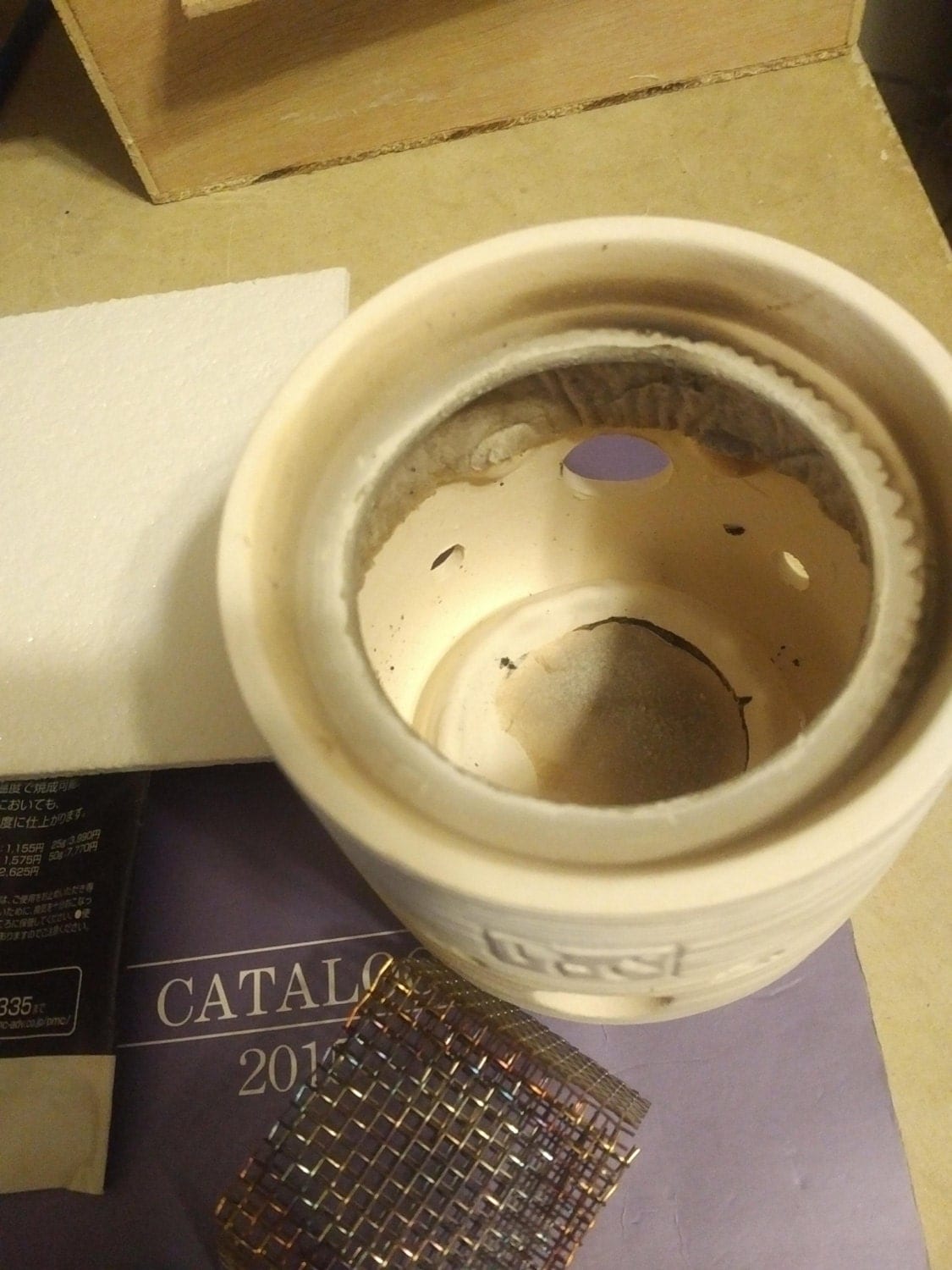 PMC3 silver pot from starter kit . used once . free shipping from