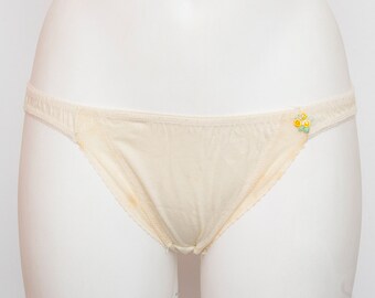 vintage beige panties dead stock Vintage