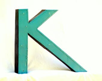 Giant letter k | Etsy