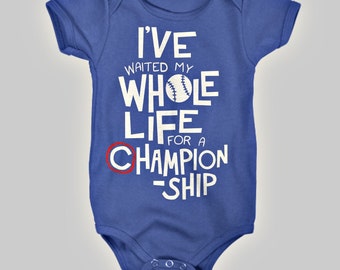 Chicago Cubs Baby Onesie Infant Shoulder Creeper