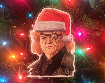Mad Eye MOODY Harry Potter CHRISTMAS ORNAMENT!