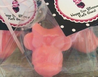 10 Minnie Mouse Soap Favors: Baby Shower Favors, Birthday favors, Soap favors, Disney Favors, Wedding Favors, Baby Sprinkle, Minnie Mouse