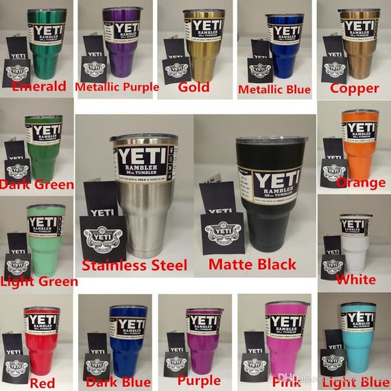 Yeti 30oz Cups Personalized Ask about new colors