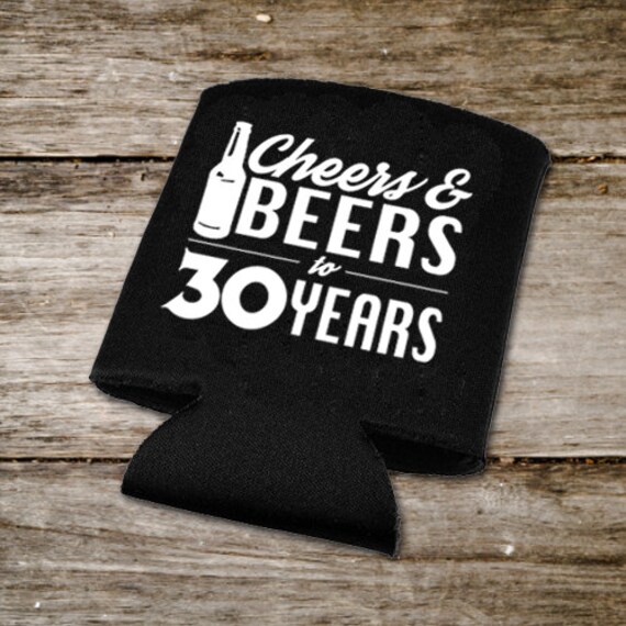 Download Cheers & Beers Decal, 30th Birthday Drink Huggers DIY ...