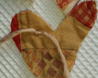Hearts from Vintage Cutter Quilt (3) - free shipping
