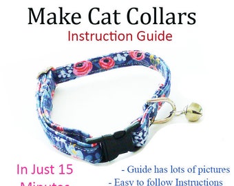 Pet Cat Collar - Instructional Guide Teaching You How to Make Cat Collars