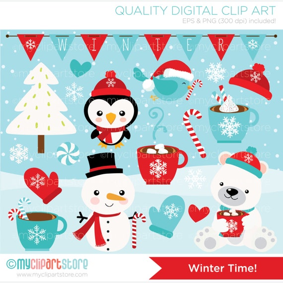 winter party clip art - photo #9