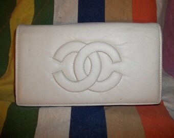 Vintage CHANEL Clutch Authentic Chanel Wallet Caviar Leather Vintage Clutch Vintage Wallet Free Shipping Envio Gratis Hablo Español