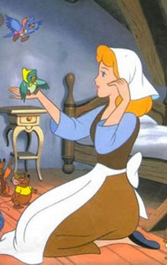 Cinderella Work Dress Cinderella Rag by RuthSewingRoomDesign