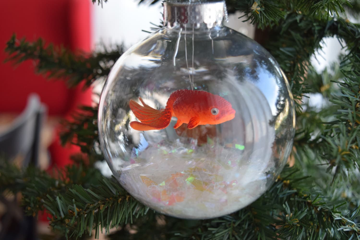 Koi fish bowl ornament-LARGE