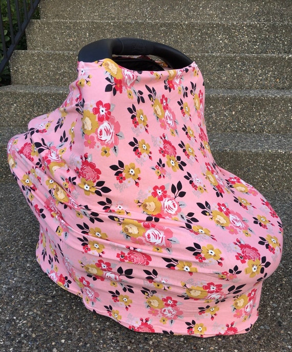 Stretchy Nursing Cover Stretchy Car Seat Canopy Knit Nursing
