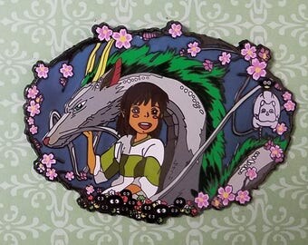 Spirited Away enamel pin