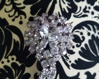Vintage Rhinestone Brooch