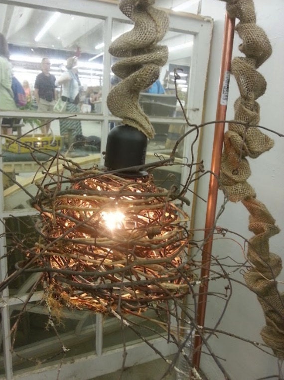 Light Fixture Pendant Light Twig Pendant Twig Light Rustic