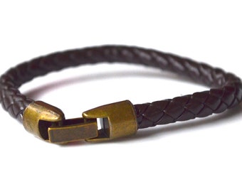 Memoir Brown Leather Four Strand Bracelet – Free Size, Adjustable, For Men & Women - View #10