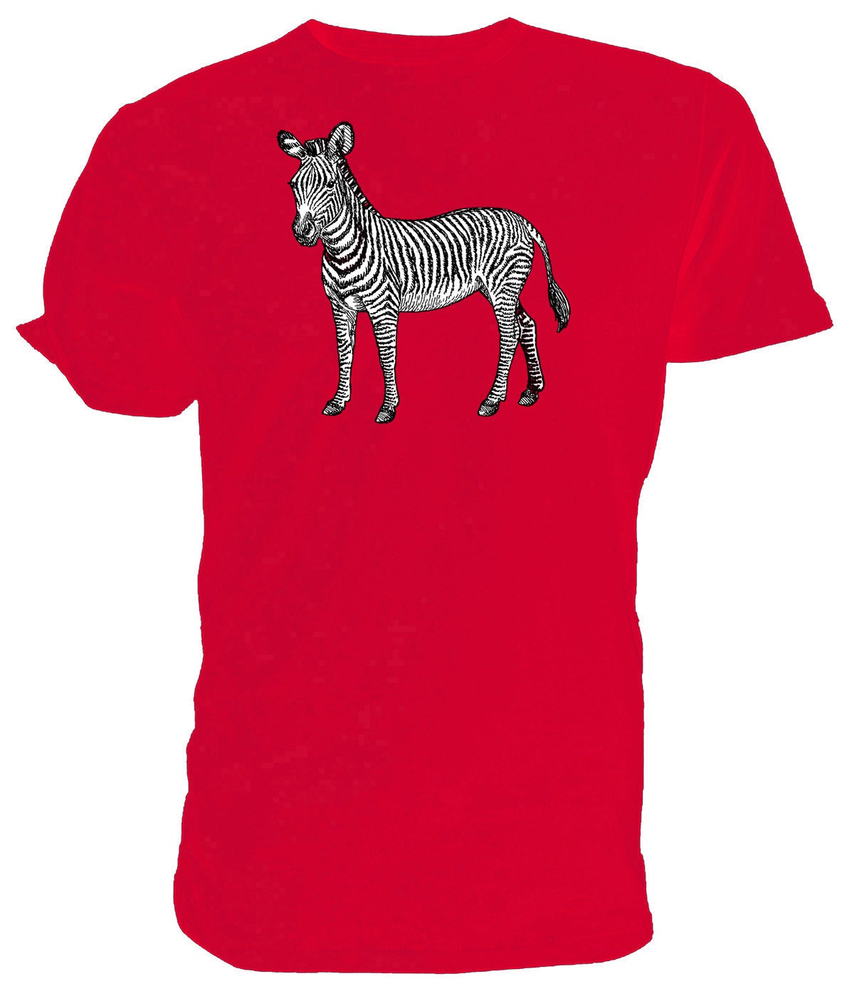 ZEBRA T shirt choice of sizes and colours Black and white