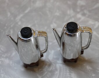 Coffee Maker Salt and Pepper Shakers
