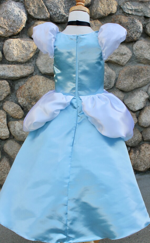 Blue Cinderella Style Princess Dress Size 1-5 by CaitsBoutique