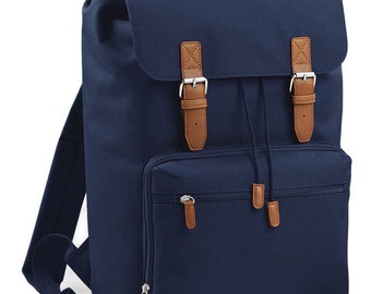 BLACK FRIDAY DEAL - Vintage Style Laptop Backpack Bag