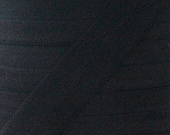5 YARDS One Inch Black Fold Over Elastic - Black 1" Elastic For Headbands - 5 Yards of One inch FOE - Baby Headbands - Headband Supplies