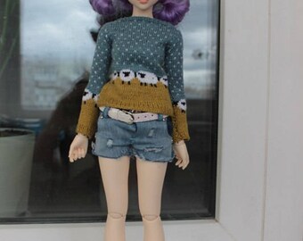 Sweater for Minifee,MSD, 1/4 BJD