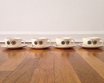 Crooksville Waldorf Cup And Saucer Set