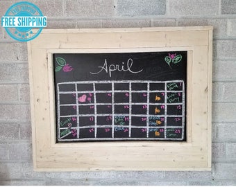 FREE SHIPPING - Herringbone Style Chalkboard in Whitewash Stain by Lane of Lenore - Reclaimed Wood Chalkboard - Chakboard -Beach Home
