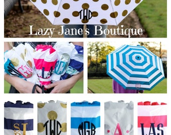 Monogrammed Umbrella - Please follow monogram instructions