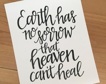 Download Earth Has No Sorrow That Heaven Can't Heal Christian