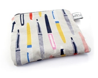 Small Wet Bag | Wet Bag For Cloth Pads | Mama Cloth Wet Bag | Pencil Bag | Purse Storage | Mini Wet Bag | Extra Small Bag | Teacher Gift