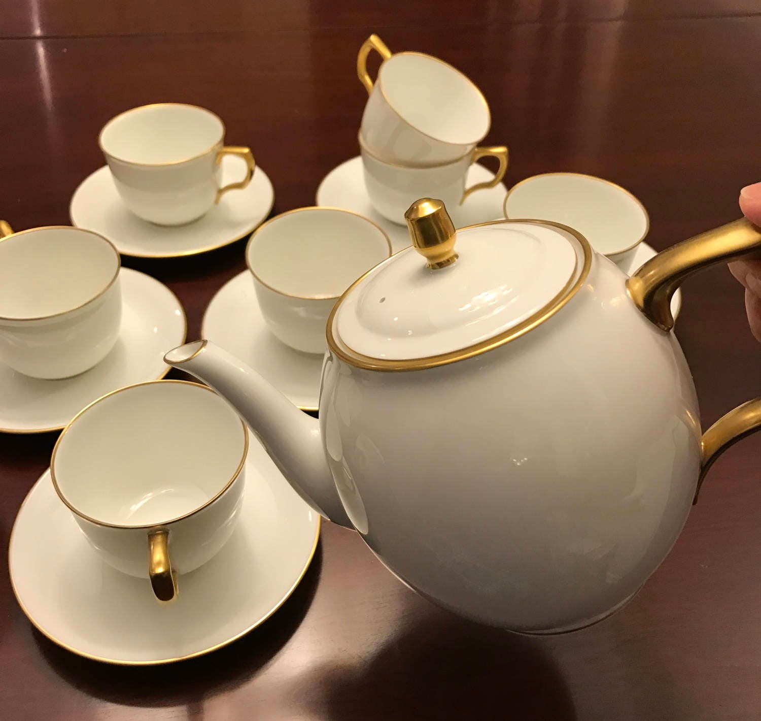 Vintage China Tea Set, OAC Okura Fine China, Luxury China, Service for ...