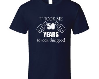 Custom T Shirts T-Shirt 50th Birthday Gift for men Gifts For Dad Birthday Gift Ideas T Shirts Christmas Gift Idea Tee 1964 Custom Shirts
