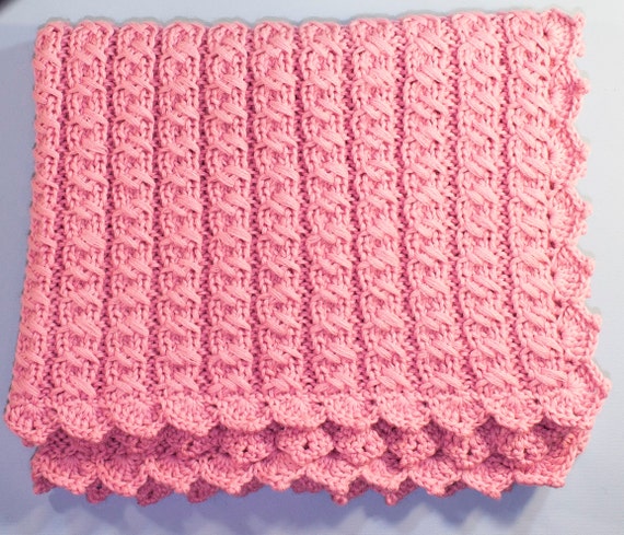 Easy Baby Blanket Knitting Pattern Great Way To Start Knitting