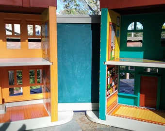 Vintage Fisher Price Sesame Street Apartment Building